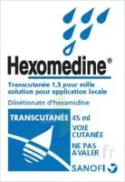 Hexomedine Transcutanee 1,5 Pour Mille, Solution Pour Application Locale à Chalon-sur-Saône