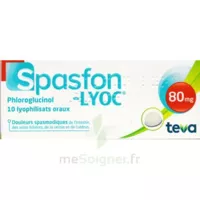 Spasfon Lyoc 80 Mg, Lyophilisat Oral à Chalon-sur-Saône