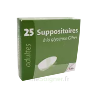 Suppositoire A La Glycerine Gifrer Suppos Adulte Sach/25 à Chalon-sur-Saône