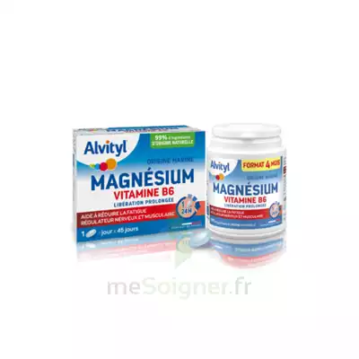 Alvityl Magnésium Vitamine B6 Libération Prolongée Comprimés Lp B/45 à Chalon-sur-Saône